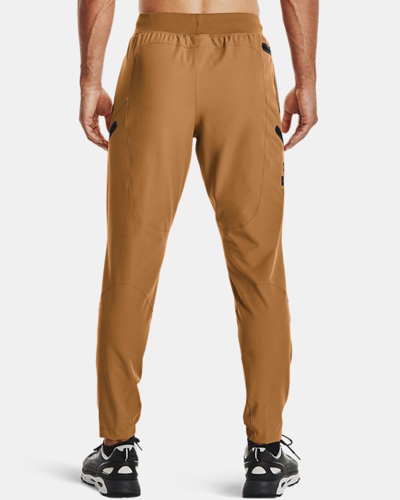 Men's UA Unstoppable Cargo Pants, Brown, pdpMainDesktop image number 1